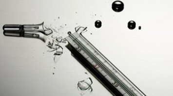 破水银致全家汞中毒 冬季体温计更应小心处理