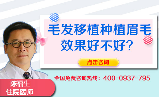 眉毛种植术有什么要注意