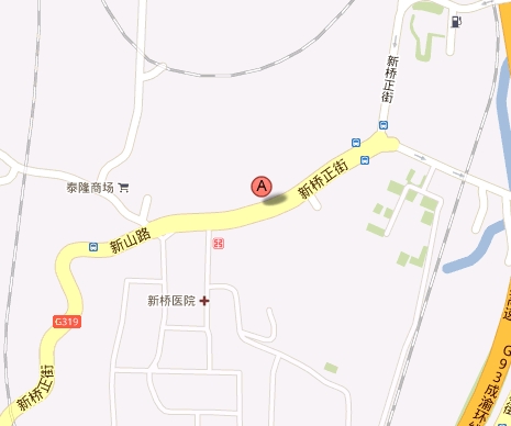 重庆新桥医院地图图片